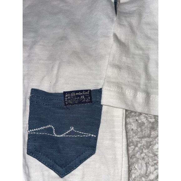 Seven For All Mankind Sz. 6/9 Mo. One Piece Romper. New W/ Tags. - Picture 7 of 8